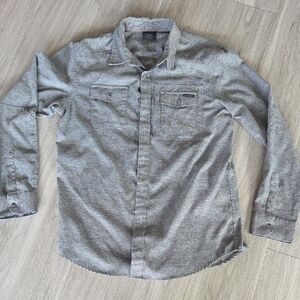 Men's Oakley Size M. Heathered Gray. 100% Polyester.